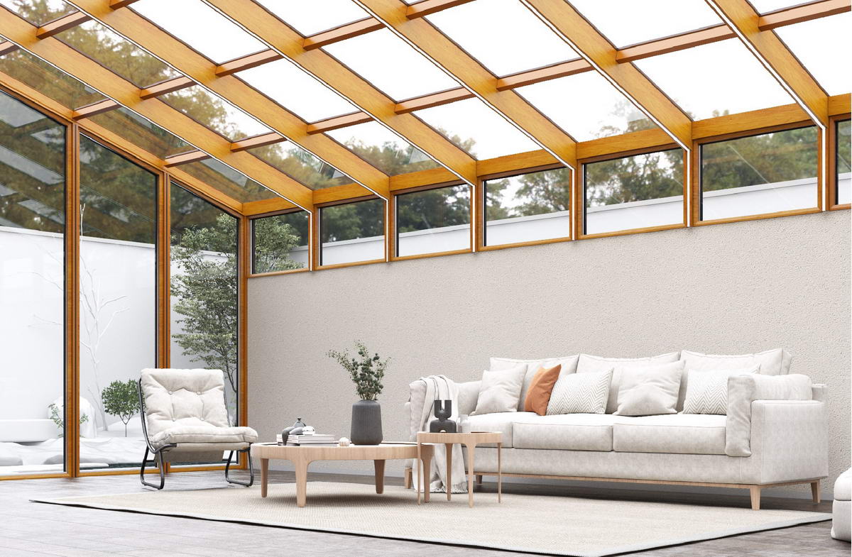 铝合金阳光房框架-0018